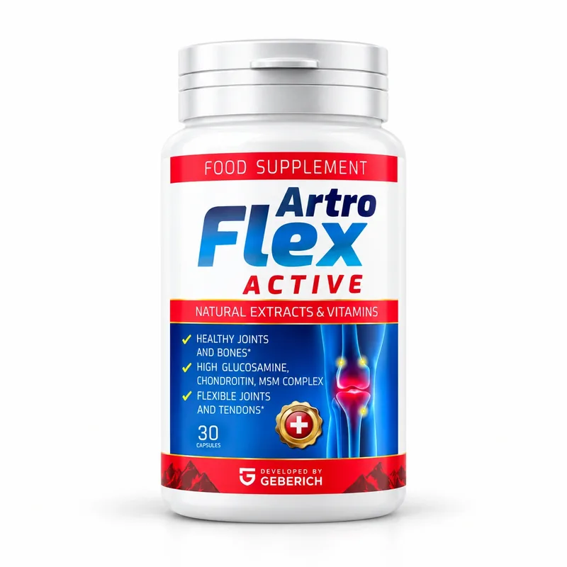 ArtroFlex Active – słoik kapsułek z glukozaminą i MSM