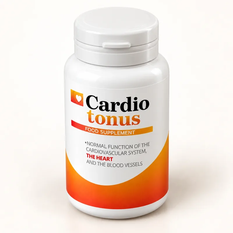 Cardiotonus – opakowanie kapsułek pod innym kątem
