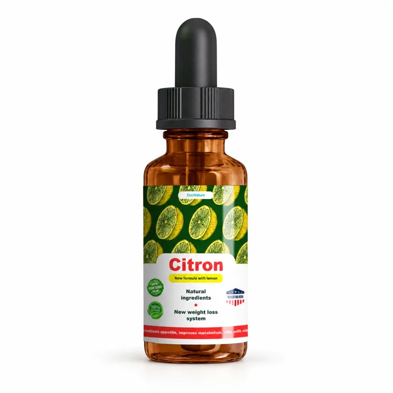 Citron – butelka kropli z cytryną