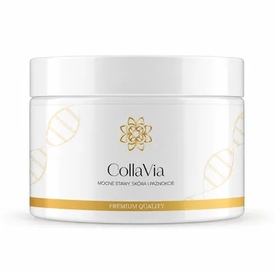 CollaVia – słoik preparatu w proszku