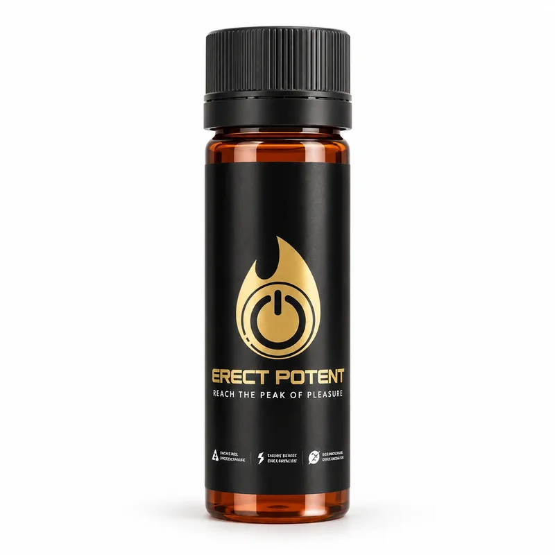 Erect Potent – szklana fiolka shota dla mężczyzn