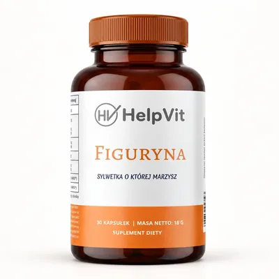 HelpVit Figuryna – słoik kapsułek na sylwetkę