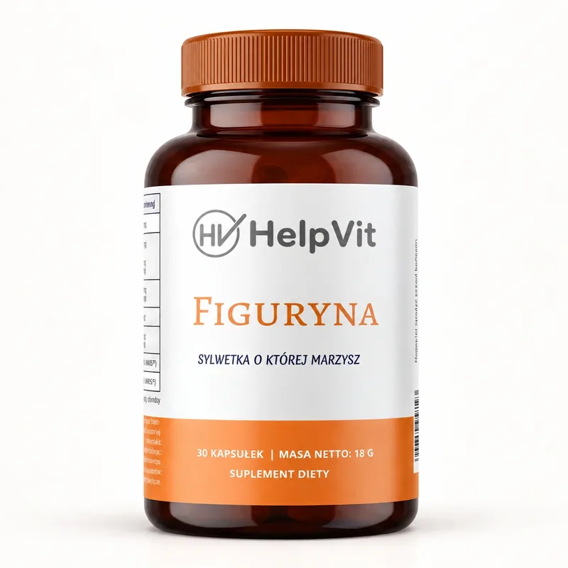 HelpVit Figuryna – słoik kapsułek na sylwetkę