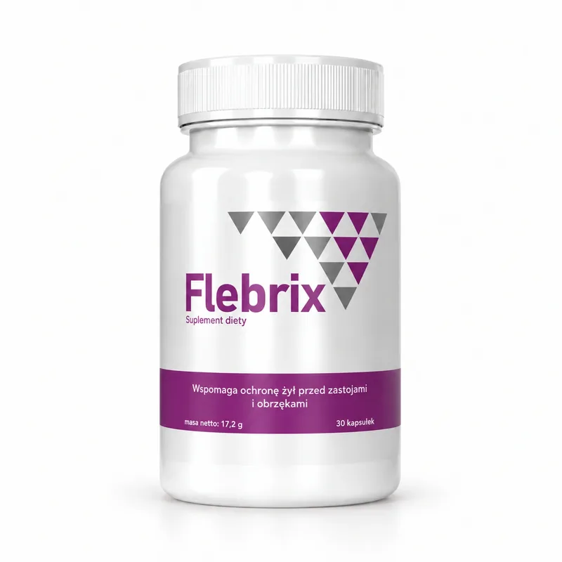 Flebrix – słoiczek 30 kapsułek na żyły i ciężkie nogi