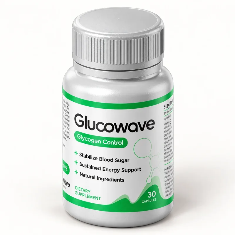 Glucowave – opakowanie kapsułek pod innym kątem