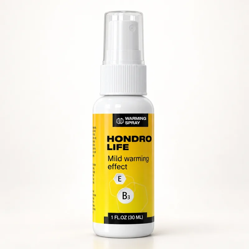 Hondro Life – butelka rozgrzewającego sprayu 30 ml