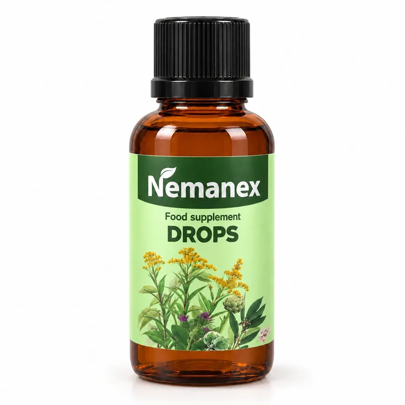 Nemanex – butelka ziołowych kropli