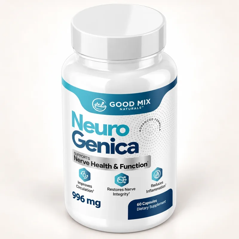 NeuroGenica – opakowanie kapsułek pod innym kątem