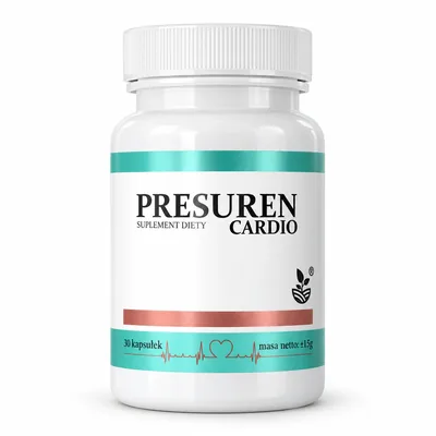Presuren Cardio – słoiczek 30 kapsułek z głogiem i pokrzywą