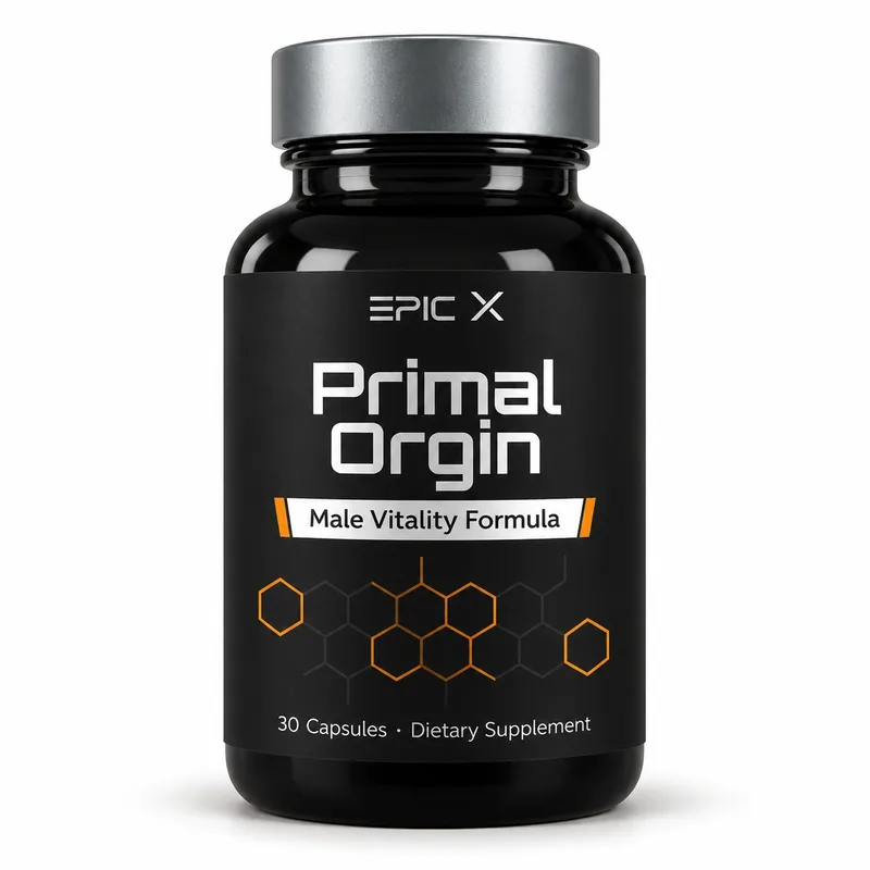 Primal Origin – słoik kapsułek Male Vitality Formula