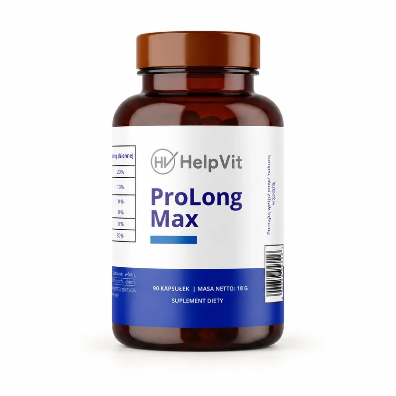 HelpVit ProLong Max – słoik kapsułek dla mężczyzn