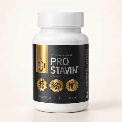Prostavin Plus – słoik kapsułek na prostatę