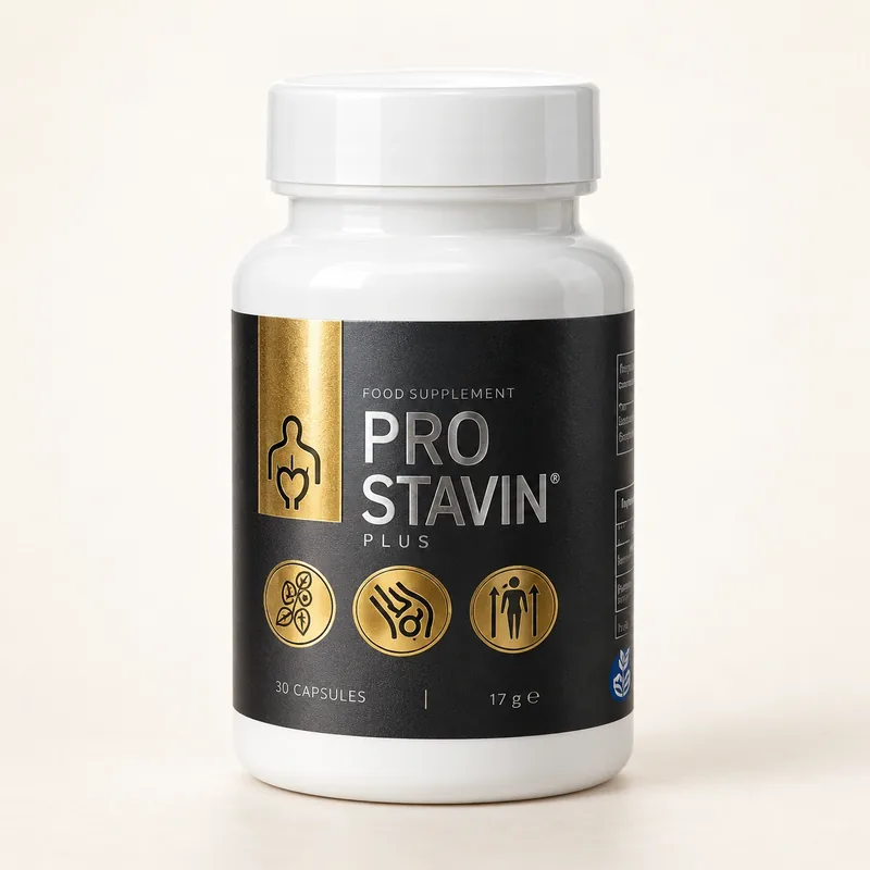 Prostavin Plus – słoik kapsułek na prostatę