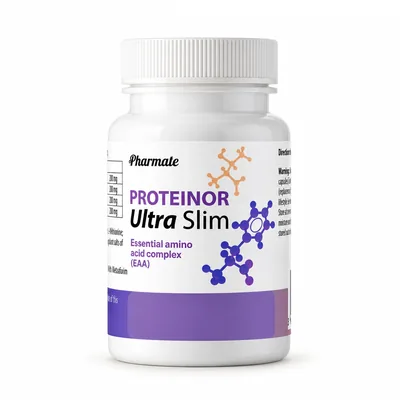 Proteinor Ultra Slim – słoik kapsułek z aminokwasami