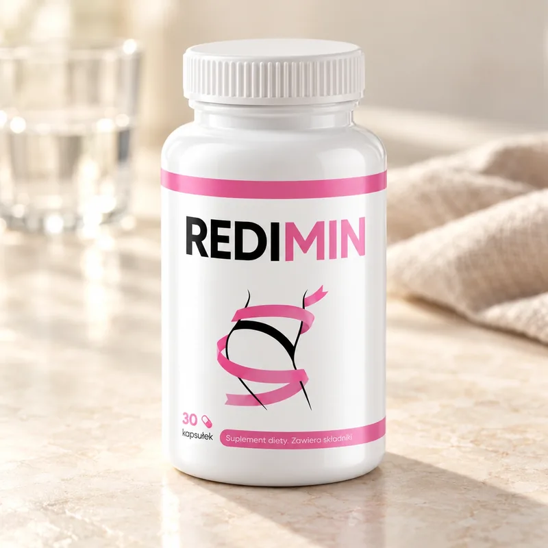 Redimin – słoik na blacie