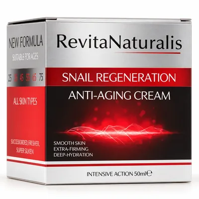 RevitaNaturalis – pudełko kremu ze śluzem ślimaka