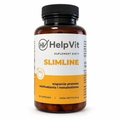 HelpVit Slimline – słoik kapsułek na odchudzanie