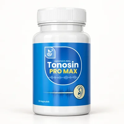 Tonosin Pro Max – słoik kapsułek na słuch